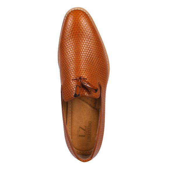 Dennis Manmade Leather Casual Loafers